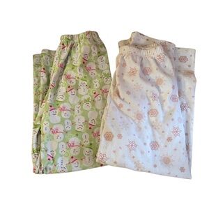 Carters winter sleep pants - girls size 10